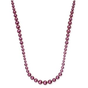 Charter Club Gold-Tone Imitation Pearl Graduated Strand Necklace, 42″ + 2″ exten